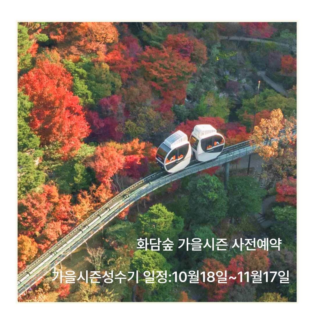 화담숲 사전예약 하기 가을 전경 제대로 즐기기