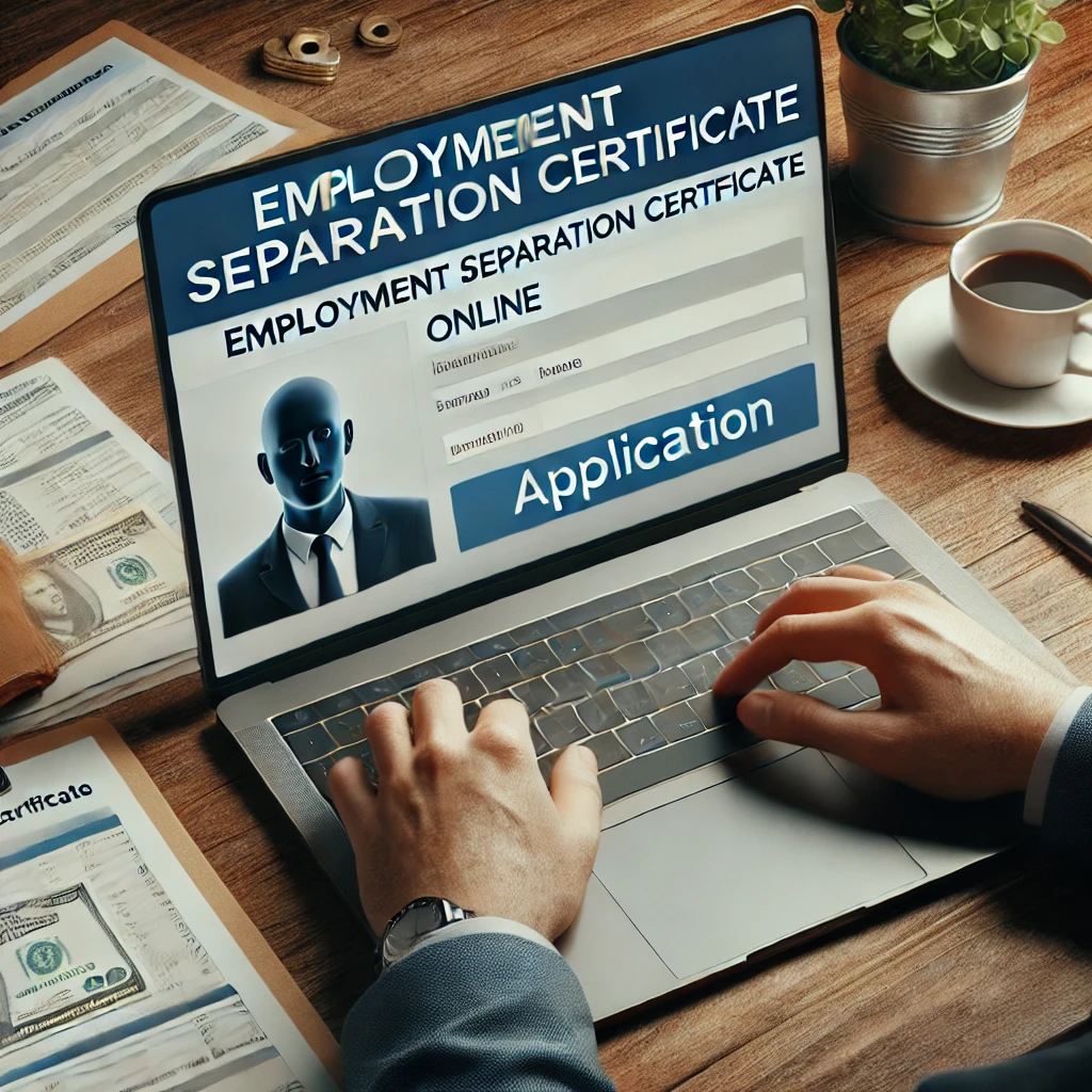 실업급여 이직확인서 발급방법 관련 사진