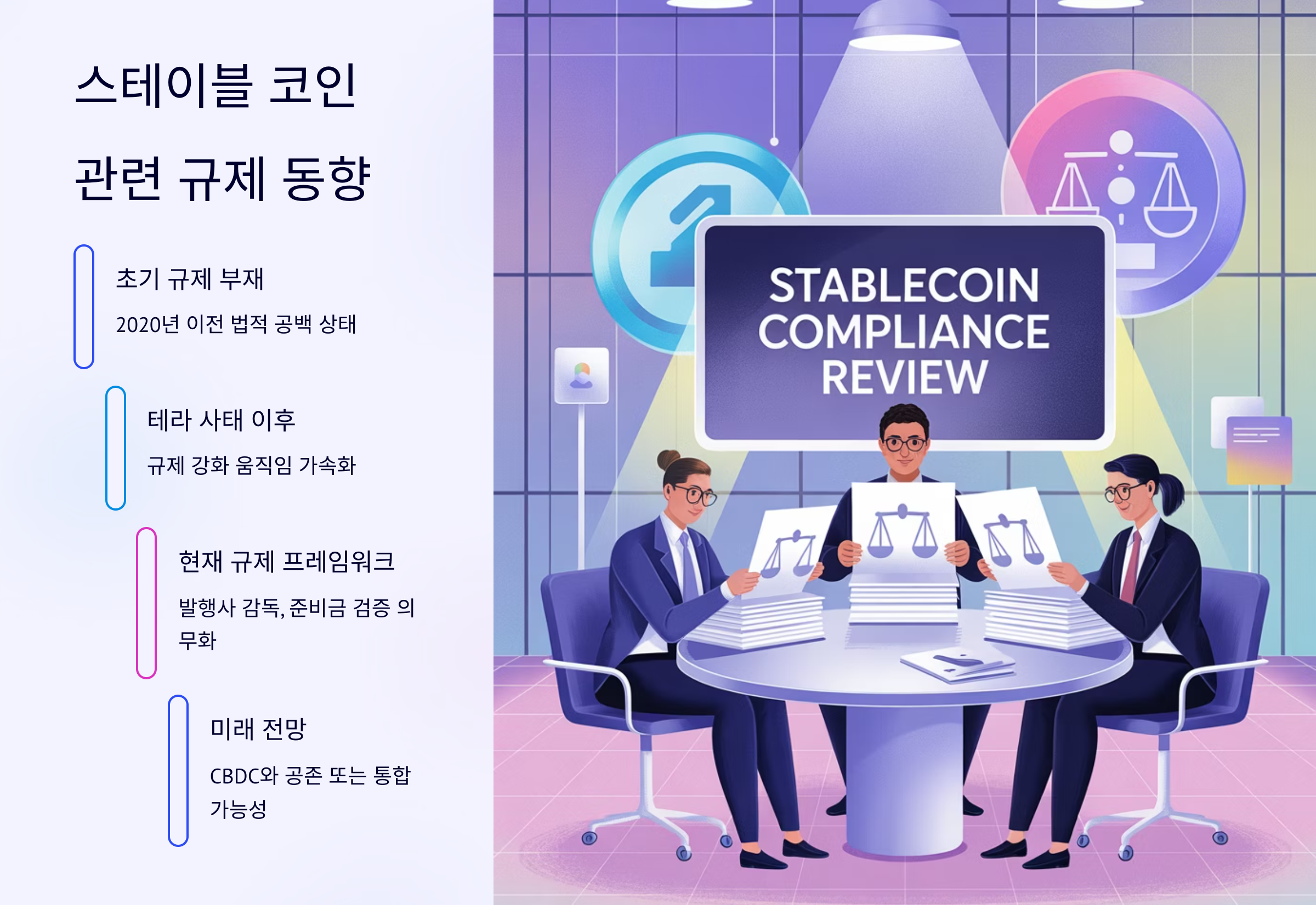 스테이블 코인 관련 규제 동향