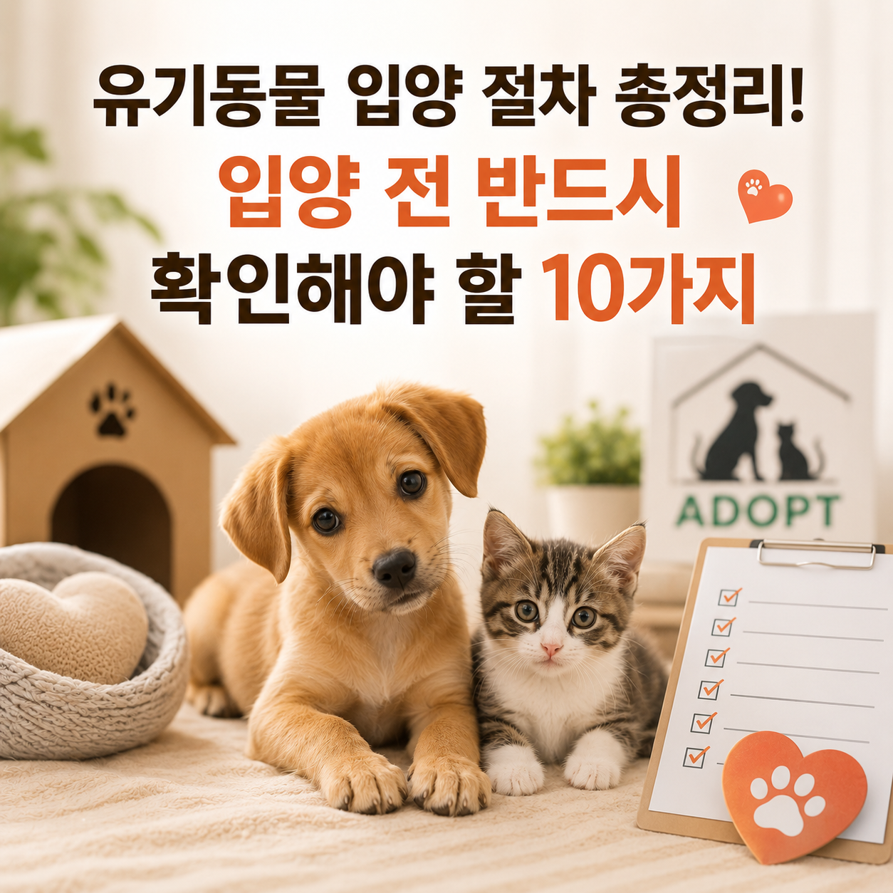 유기동물 입양 절차