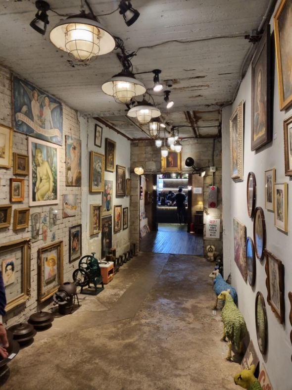 인천 강화도 조양방직 카페: 레트로한 포토존, 음료 할인받는 방법