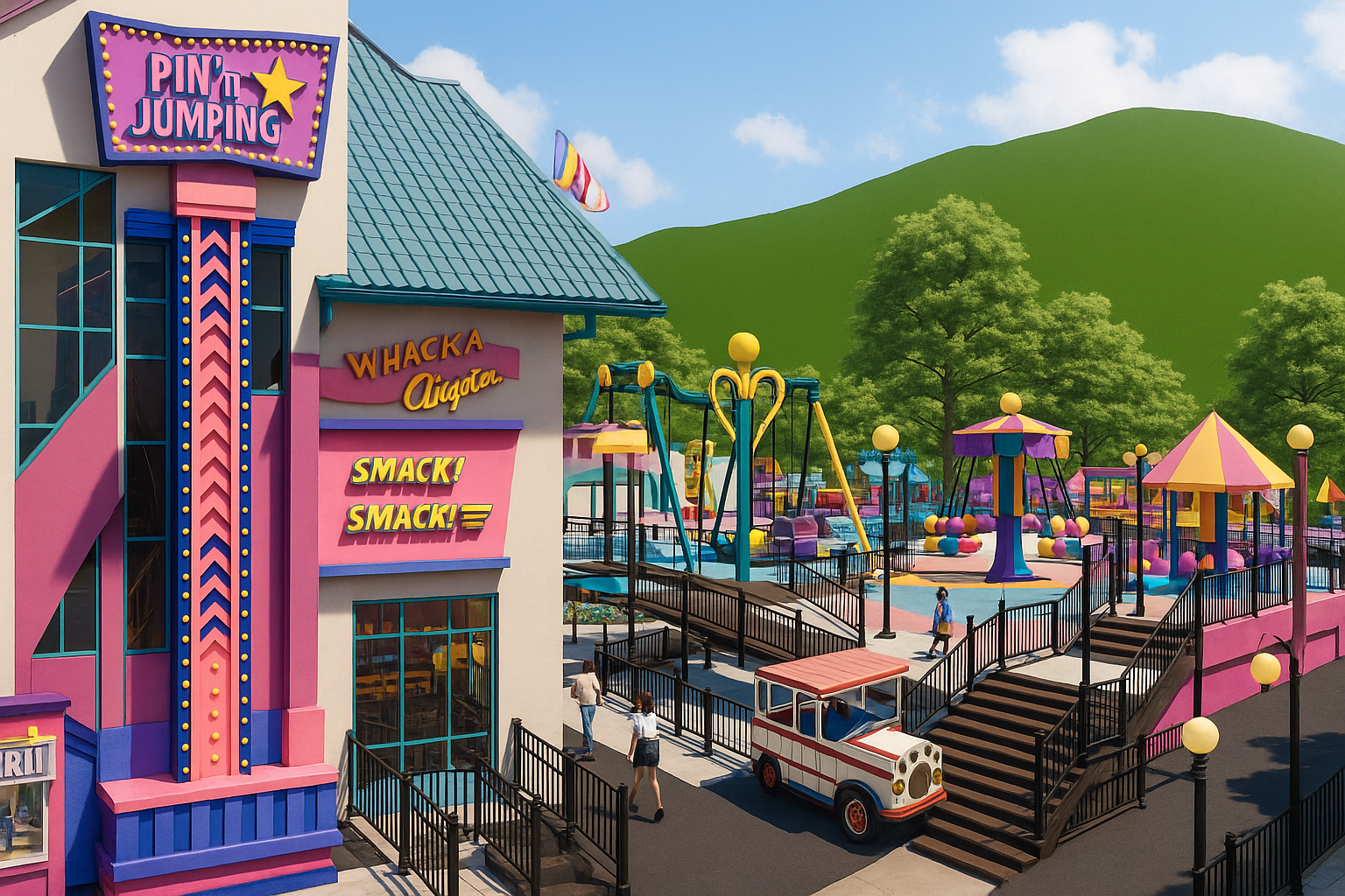 퍼니팩토리 놀이기구