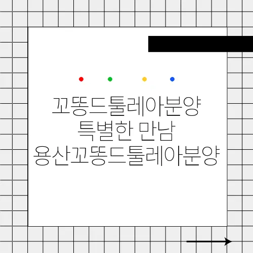 꼬똥드툴레아분양 특별한 만남 용산꼬똥드툴레아분양