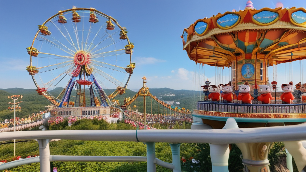 에버랜드 산리오 축제 전경