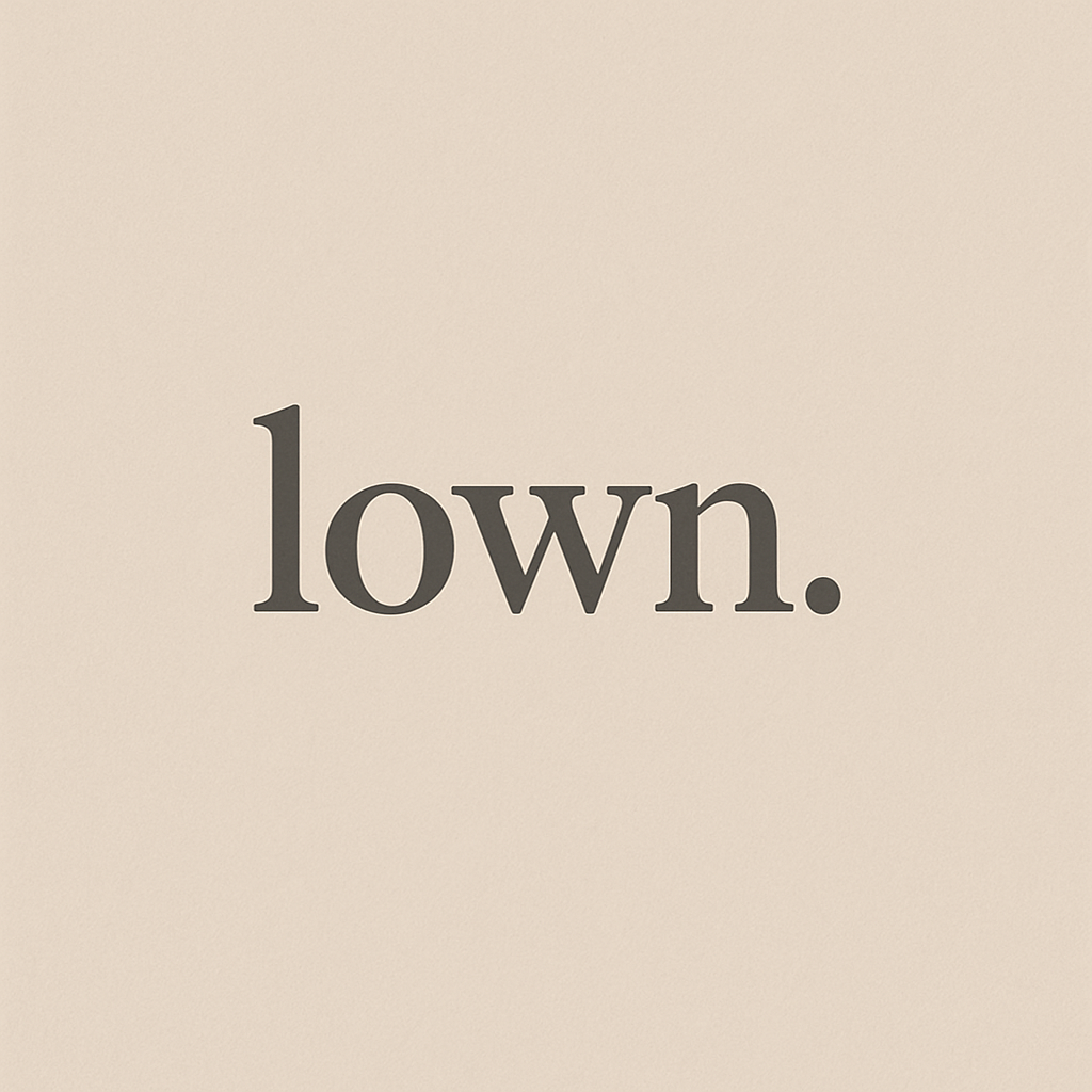 lown. 로고가 담긴 '실전 테니스 인사이트' 블로그 타이틀 이미지