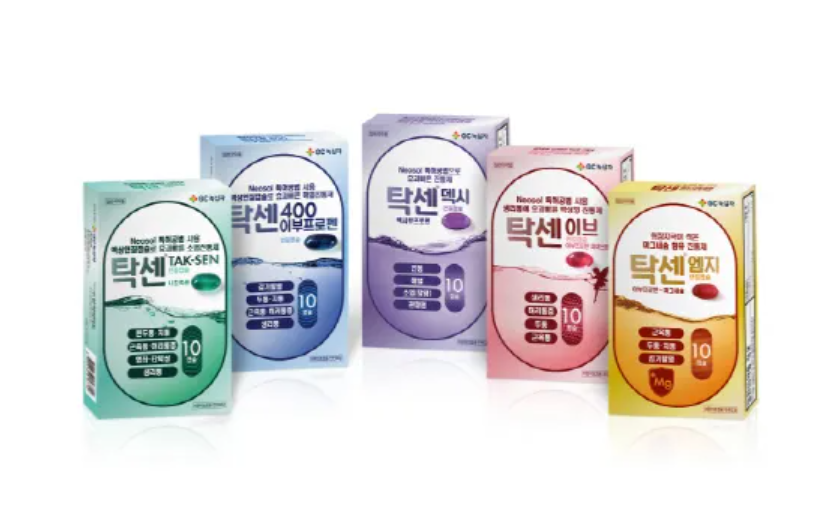 탁센 효능, 부작용