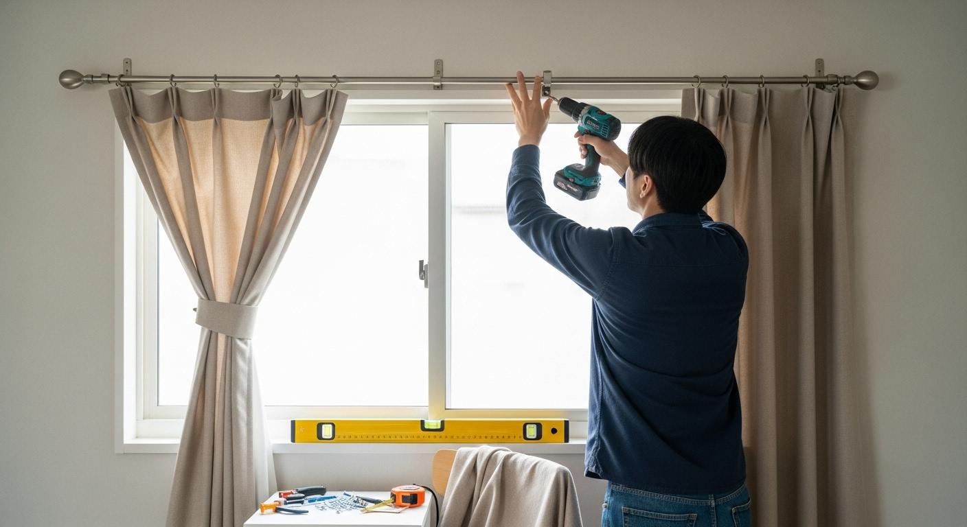 커튼 설치 비용