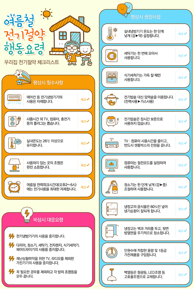전기요금 절약 방법