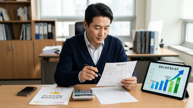 노란우산공제 소득공제 얼마나 되는지 실제 절세 금액과 공제 한도 계산 비교