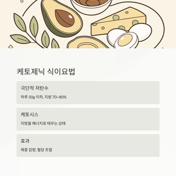 케토제닉 식이요법의 특별함