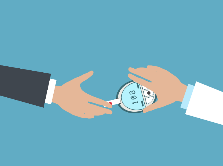 혈당 측정기 개발 업체 덱스컴의 이미지