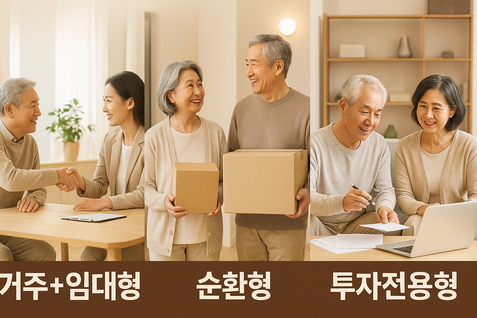 결합 운영 모델 3가지