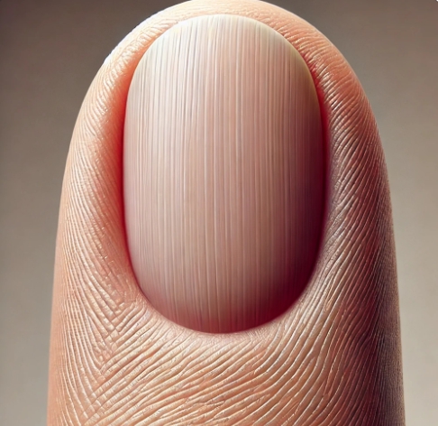 흰 줄무늬 손톱