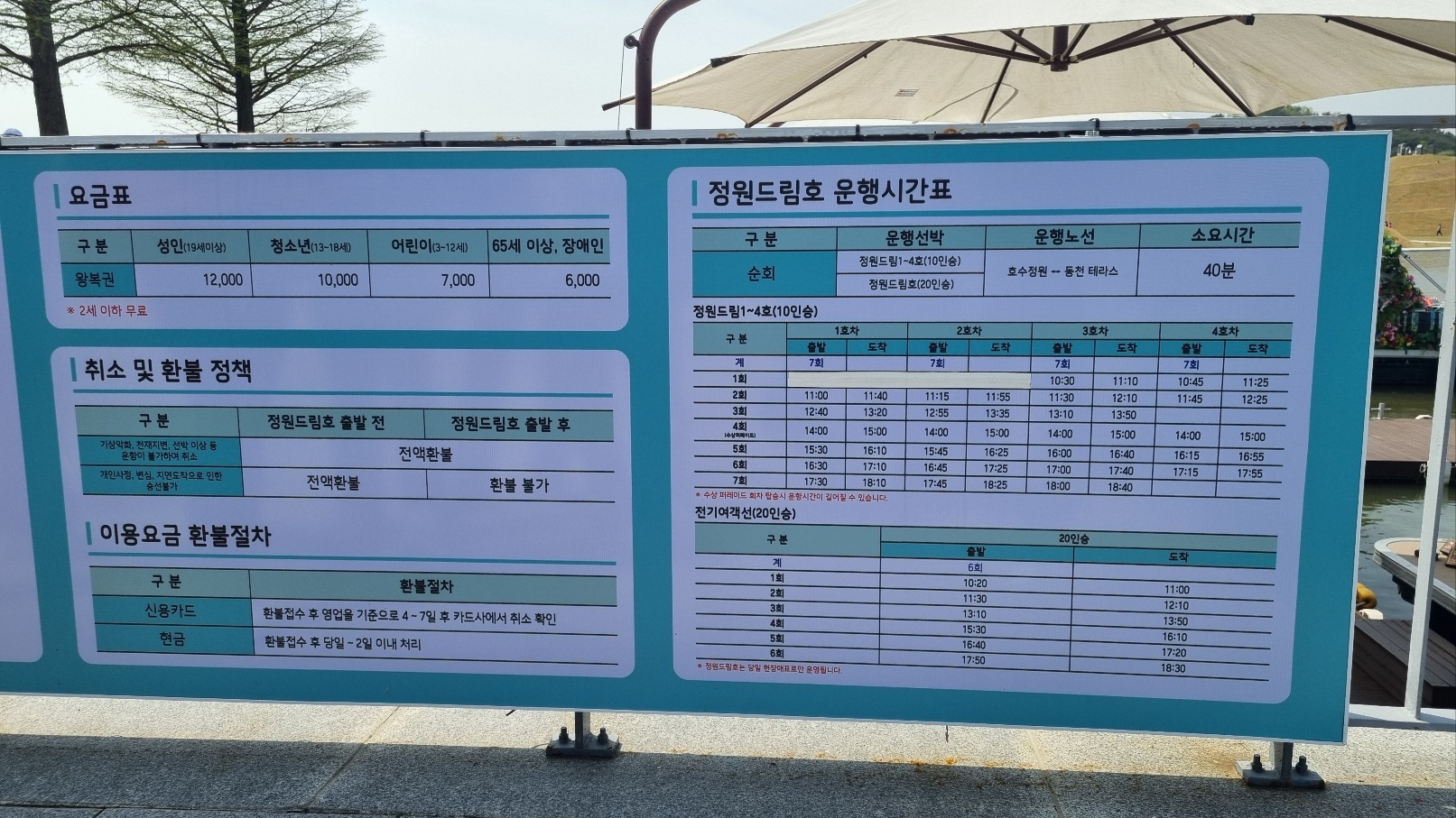 순천만국가정원 수상 퍼레이드