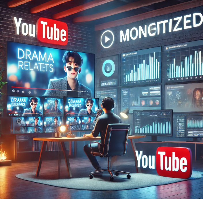 드라마소재 유튜브 운영 사진