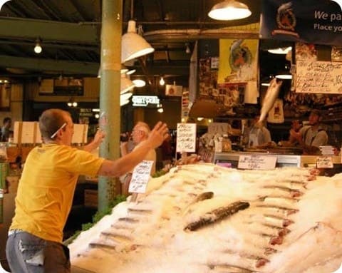 프랑스, 생선 던지기의 날