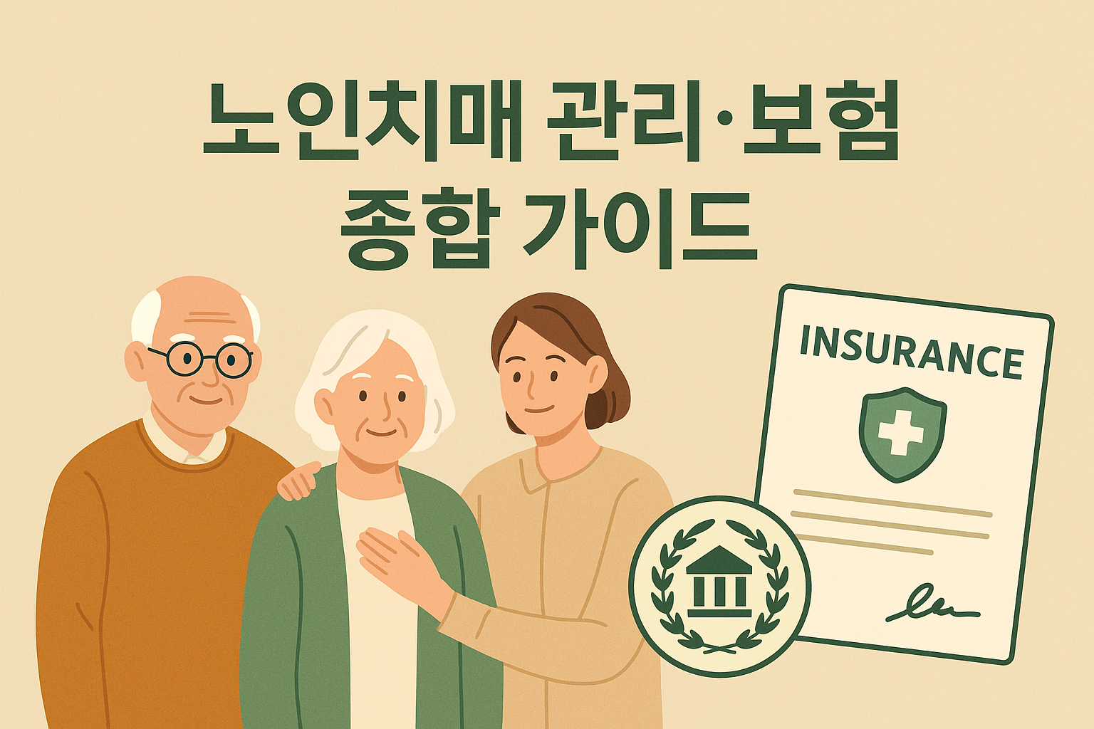 2025 노인 치매 관리와 정부지원: 제도·보험·관리 통합 가이드