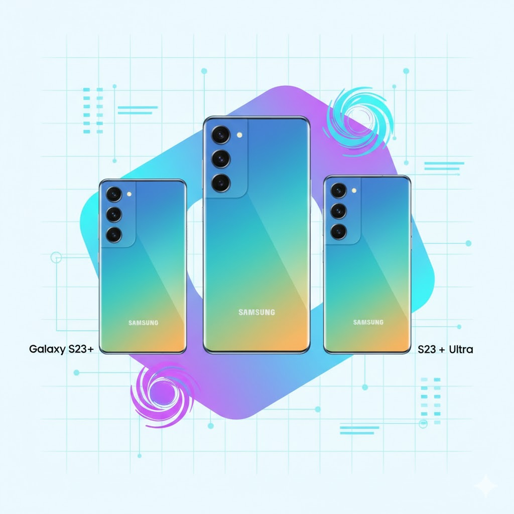S23 Ultra 모델의 차별화 이미지