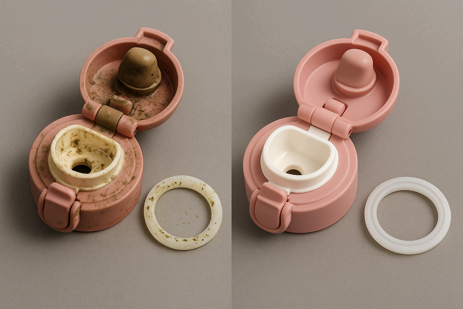 물병·텀블러 뚜껑 및 고무 패킹 곰팡이 제거법