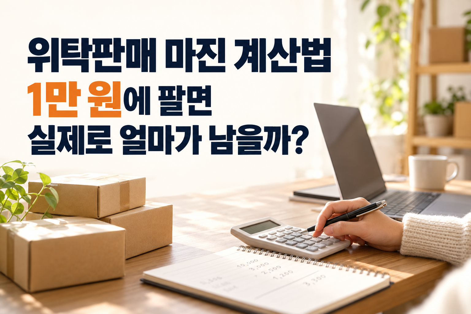 위탁판매 마진 계산법