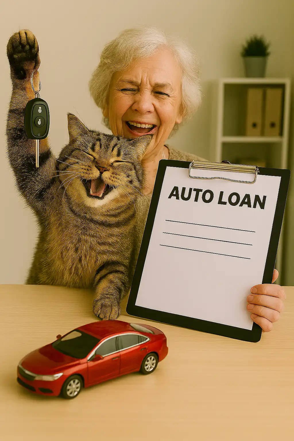 온라인 비대면 차량 담보대출 신청 화면 예시