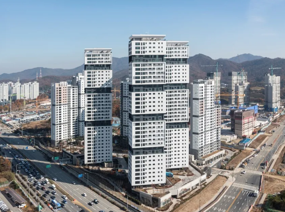 과천 푸르지오 라비엔오 조감도