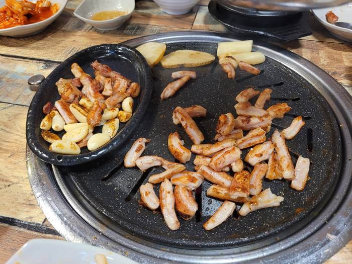 달서구 막창맛집&#44; 기빈막창 고기먹기전