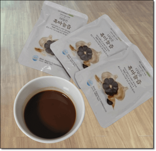 흑마늘즙 효능, 다담은 흑마늘즙