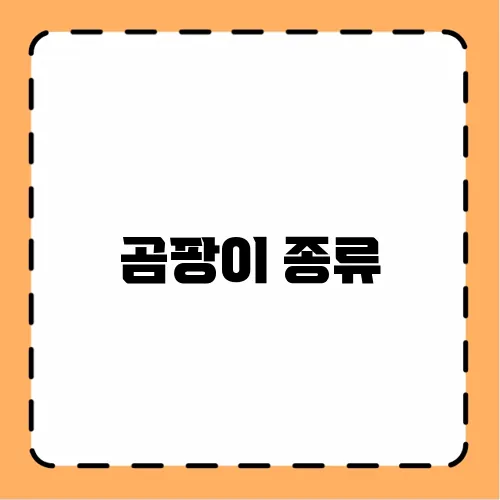 곰팡이 종류