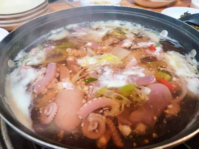 고두심이 좋아서 충남 태안 박속밀국낙지탕 맛집