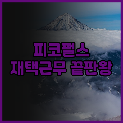 피코펄스 미니PC, 재택근무 필수템?