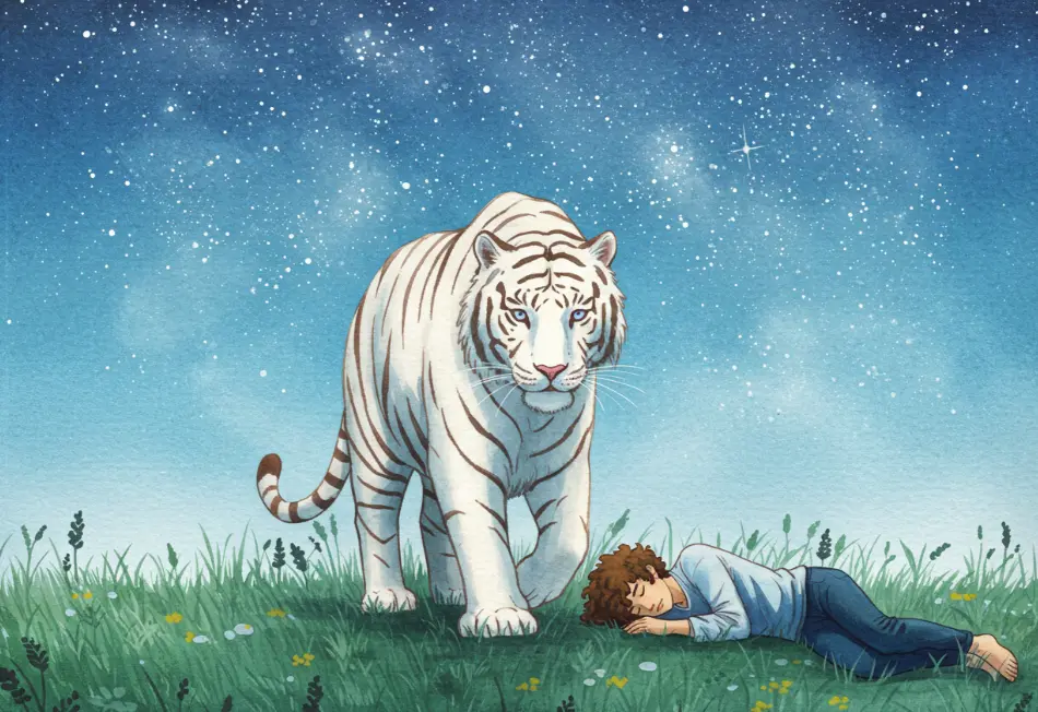 호랑이를 만나는 꿈 해몽