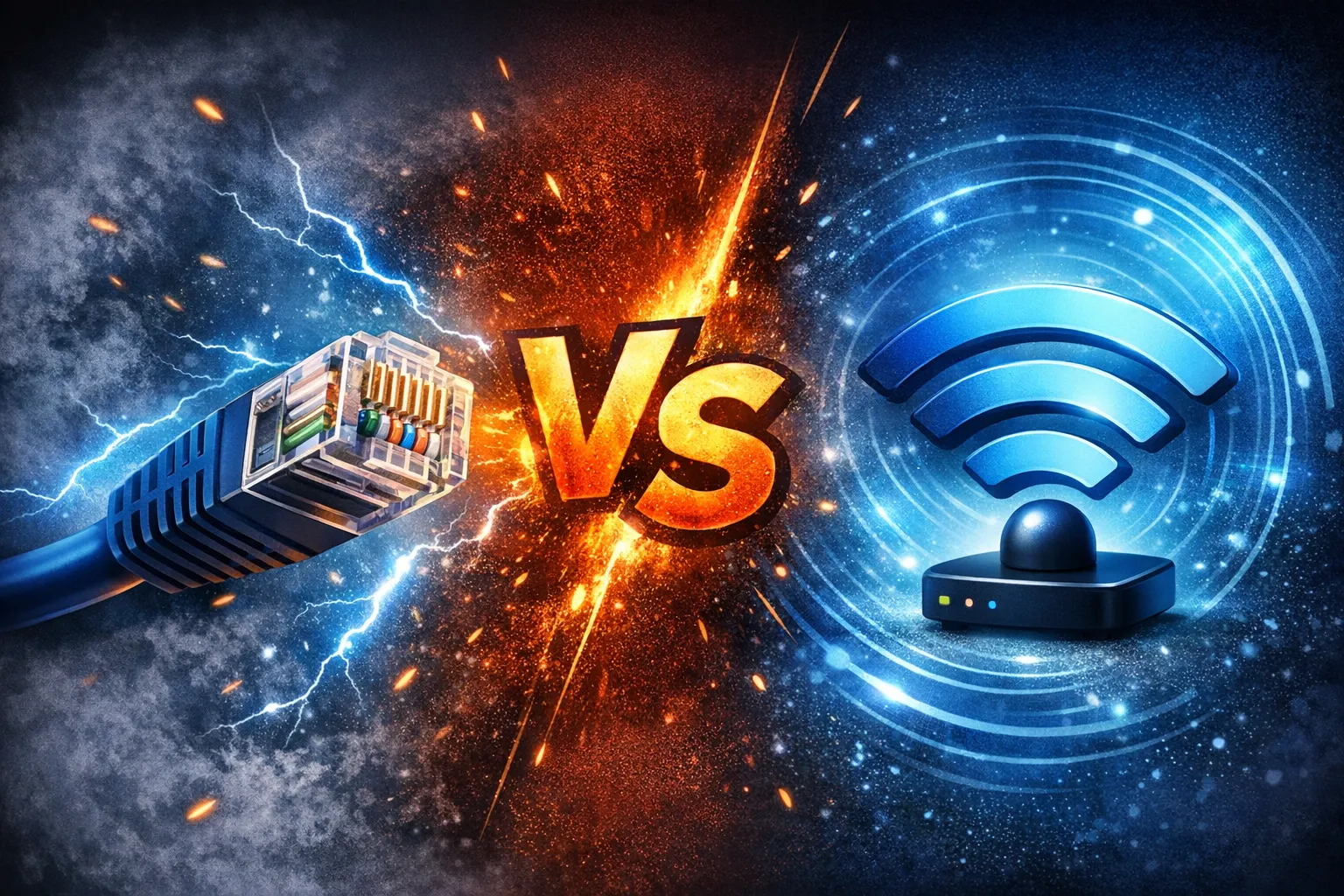 유선 무선 속도 비교 (랜선, 와이파이, 안정성)