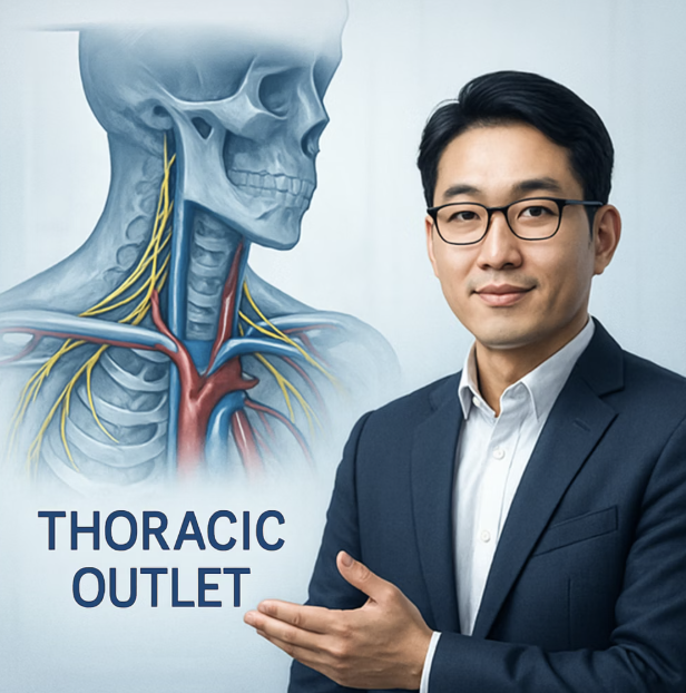 신경과 혈관이 지나가는 좁은 골목길