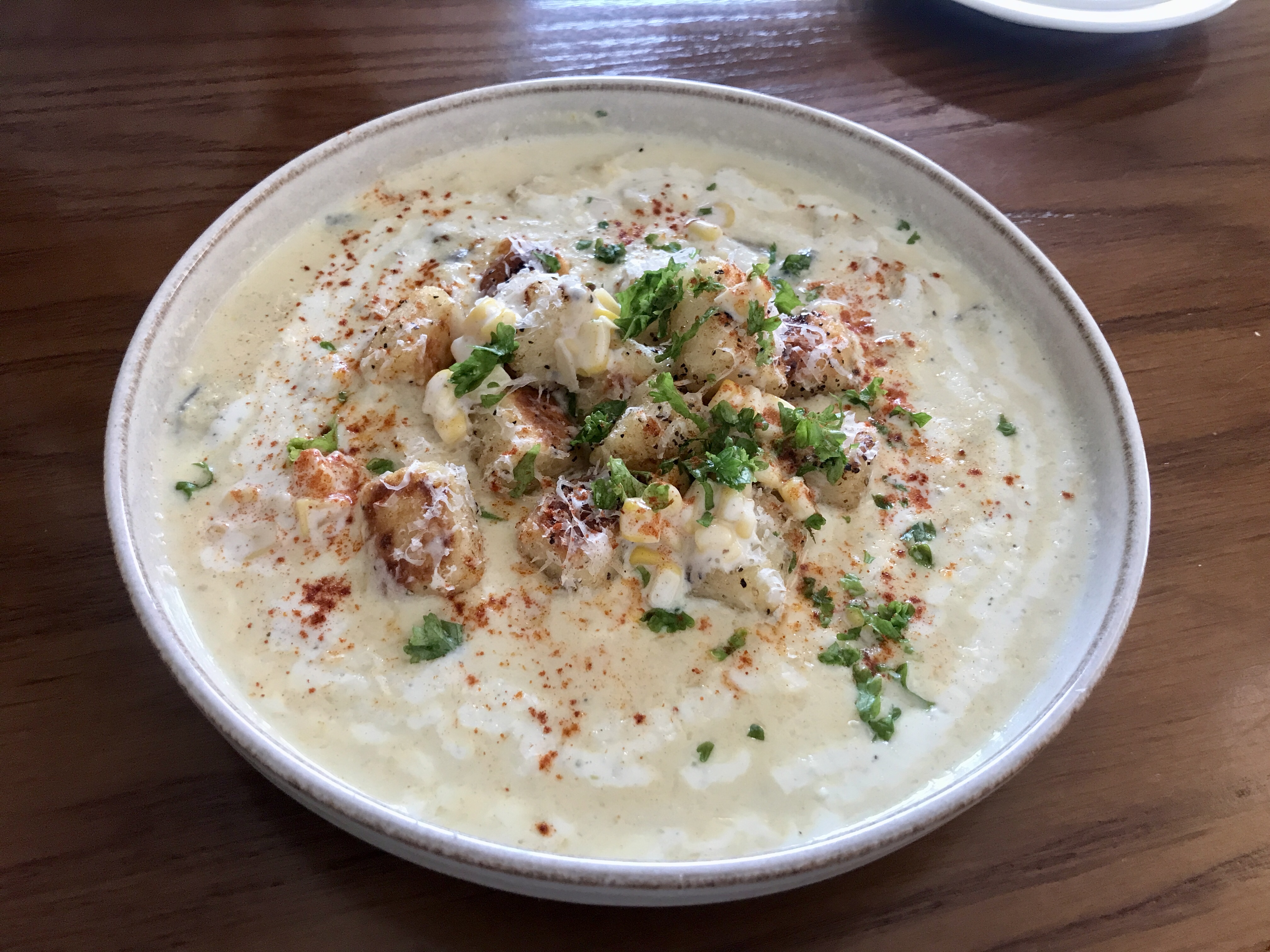 초당 옥수수 뇨끼