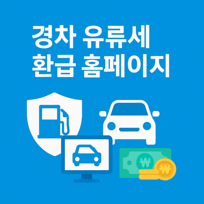 경차 유류세 환급 홈페이지 관련 사진