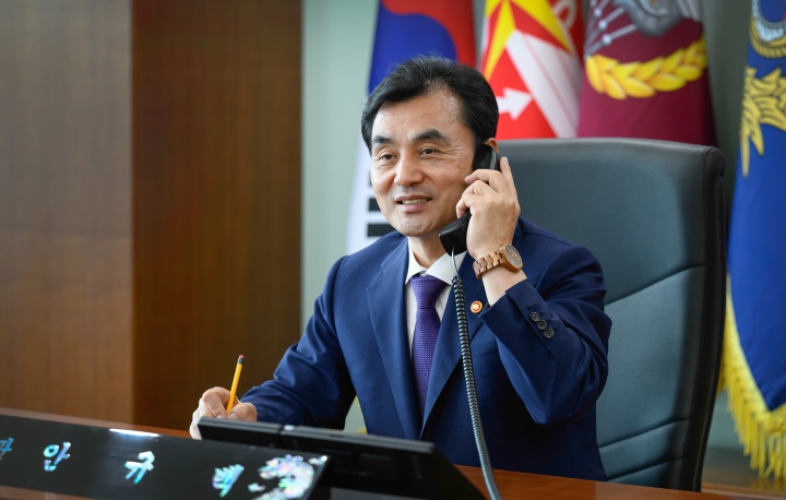 국방부 이재명 합참의장 3군참모총장 진영승 김규하 강동길 손석락 연합사 부사령관 김성민 지작사 주성운 2작전사령관 김호복