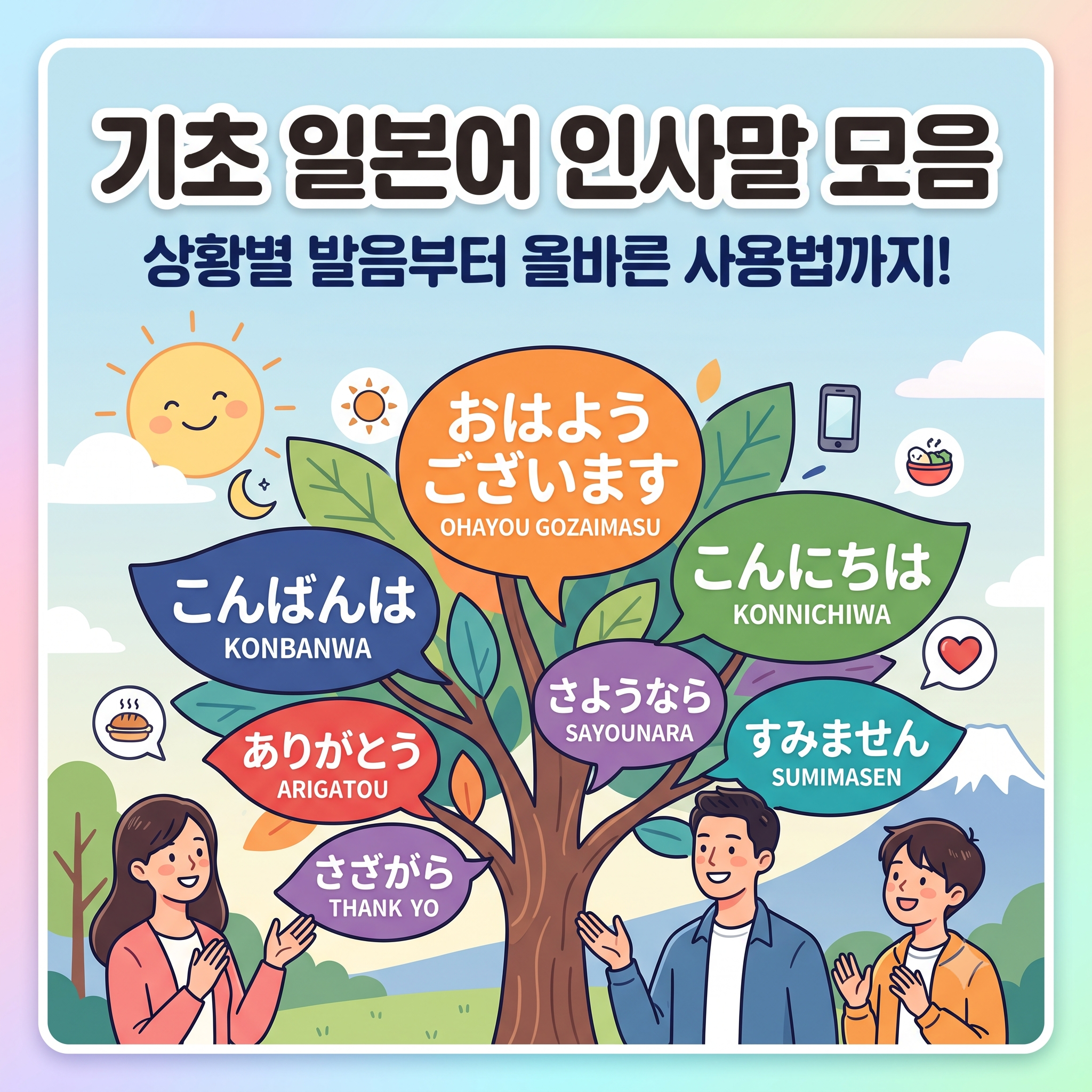 기초 일본어 인사말 모음: 상황별 발음부터 올바른 사용법까지 총정리