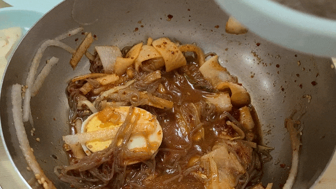 찬가락냉면-비빔냉면-맛