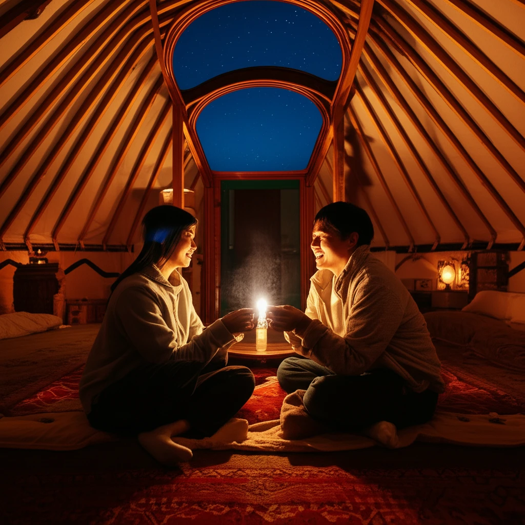 몽골에서 사랑을 속삭이다: 둘만의 낭..