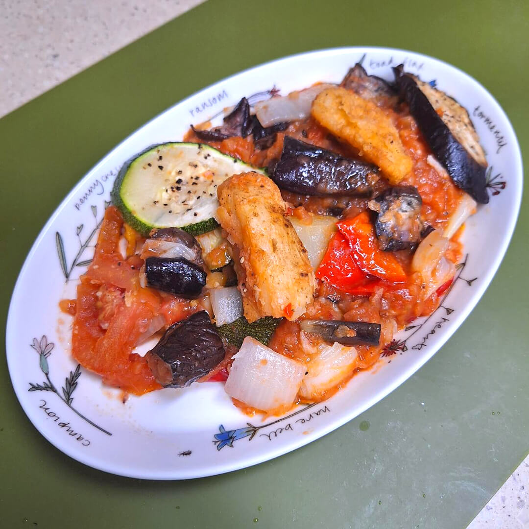 영화 &lsquo;라따뚜이&rsquo; 속 라따뚜이 즉석 요리