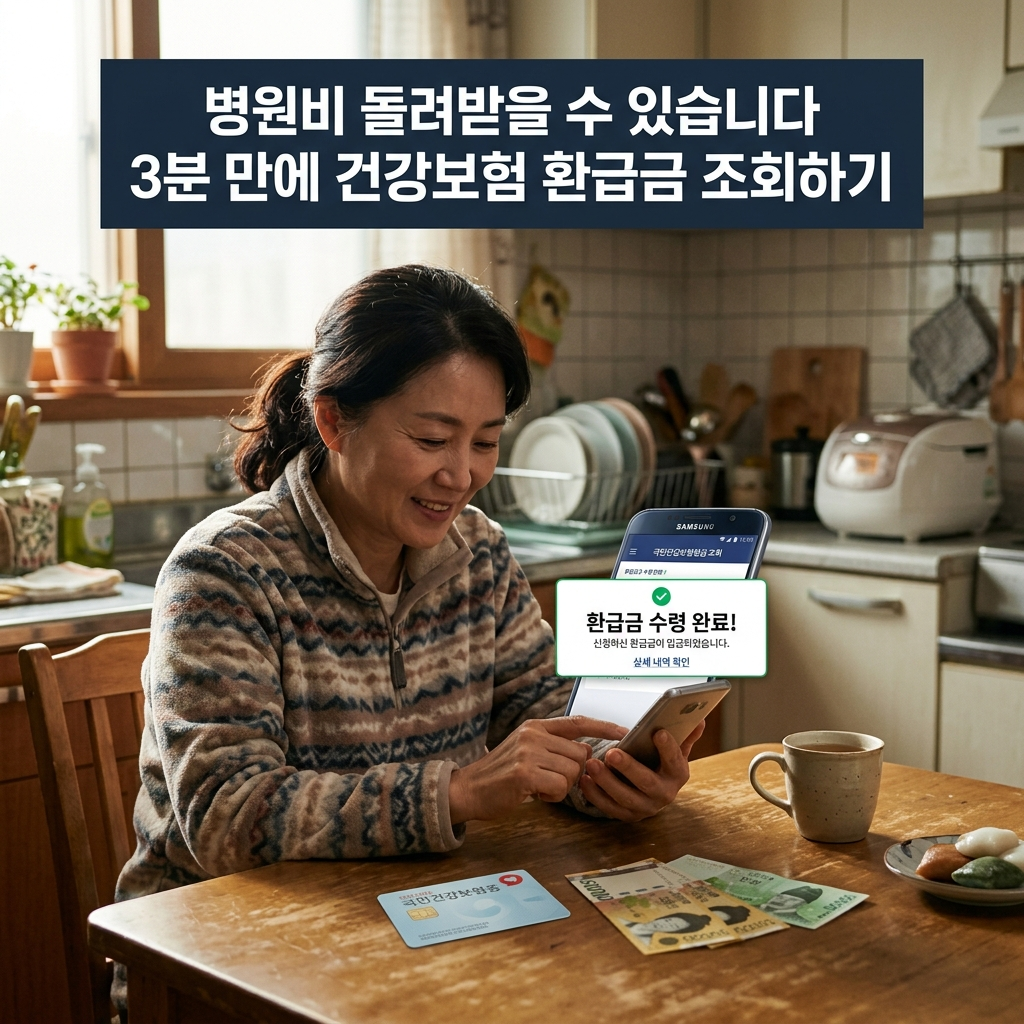 건강보험 환급금 조회 신청 방법 국민건강보험공단 2026