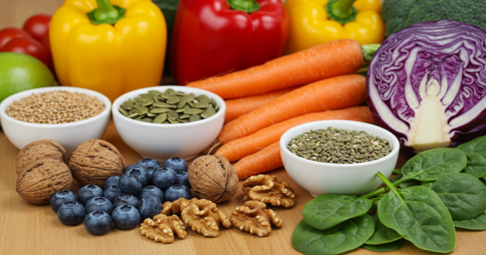 눈 건강에 좋은 음식들