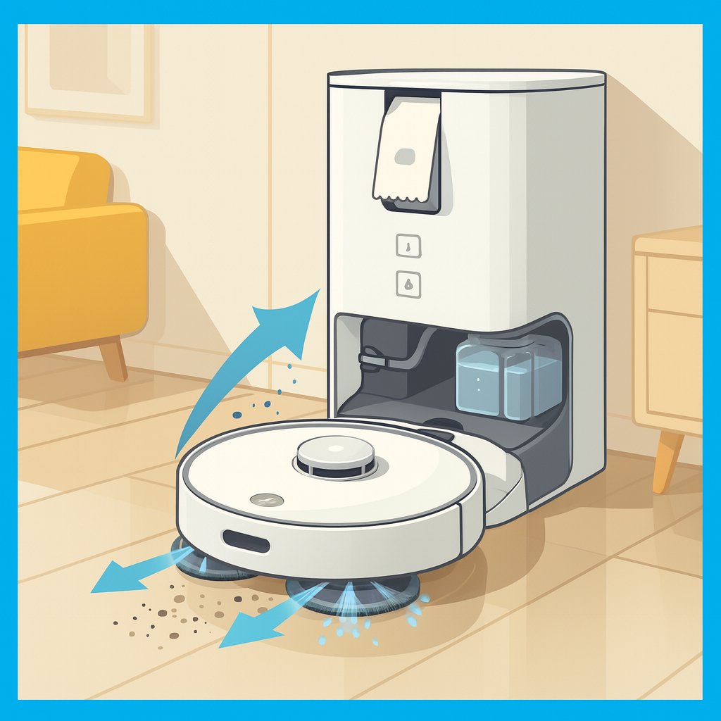 샤오미 로봇청소기 X20+ 완벽 가이드: 6000Pa 흡입, 올인원 스테이션, 듀얼 스핀 물걸레의 실사용 포인트