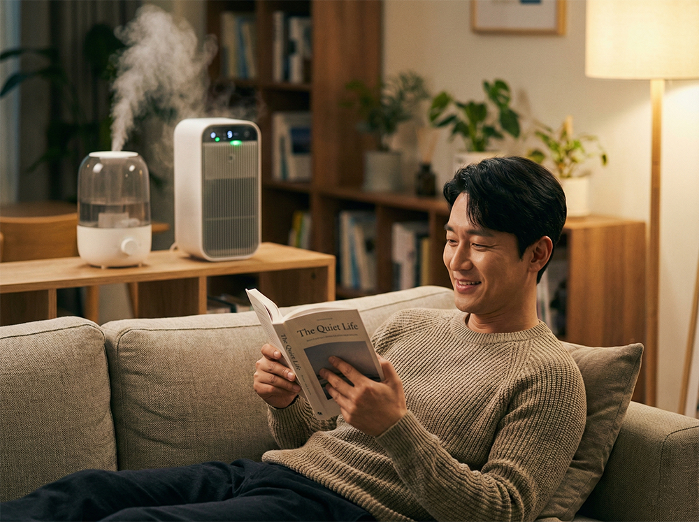 비염 습도 조절, 가습기 적정 습도, 실내 공기 관리, 공기청정기 활용, 코막힘 예방 환경