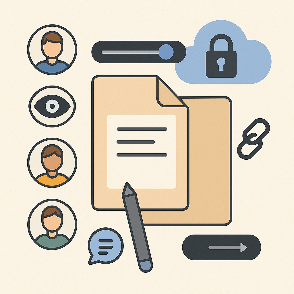 구글 드라이브 공유 권한 총정리: 보기/댓글/편집/만료 링크 사진