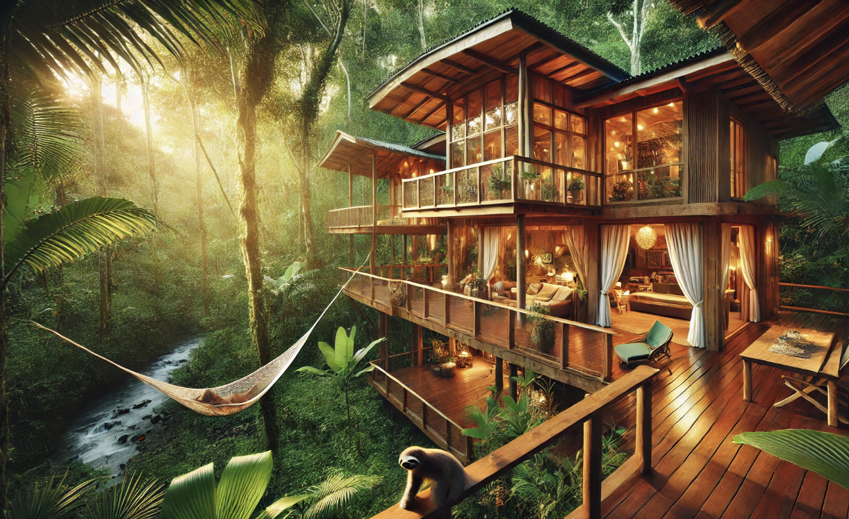 코스타리카 슬로스 호텔 – 나무늘보와 함께 하는 열대우림 속 휴식