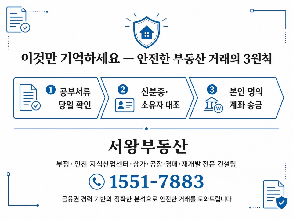 부동산계약시 주의점
