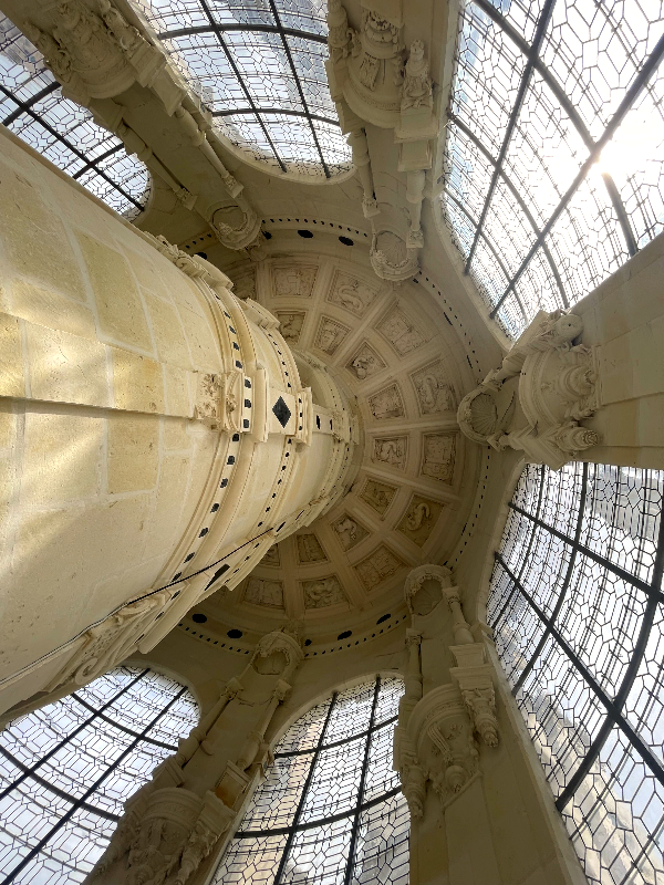 샹보르성 내부 천정1