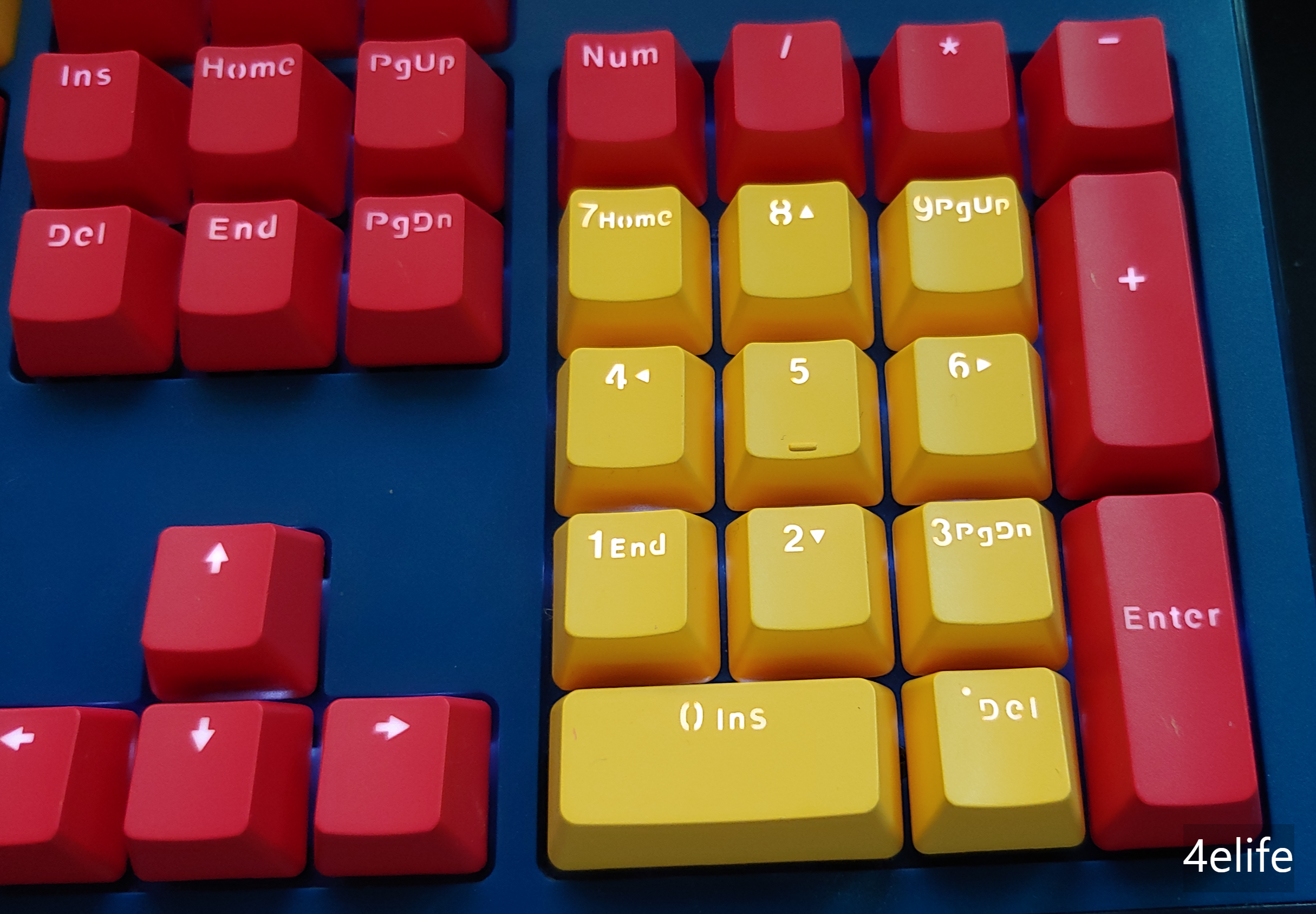 키보드 숫자키